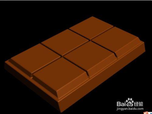 3dmax製作巧克力