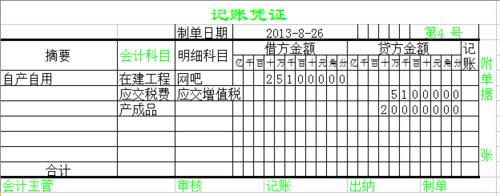 13年增值稅的賬務處理