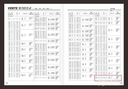 R37減速機減速比以及尺寸圖紙