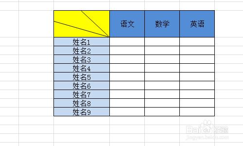 Excel怎樣設定多條斜線，怎樣設定多斜線表頭