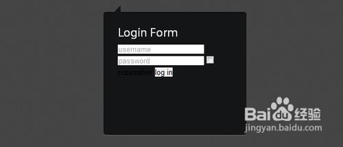 教你如何使用CSS3和jQuery製作精美的登陸表單