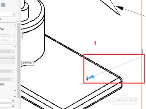 Solidworks工程圖中修改註釋引線粗細的一種方法